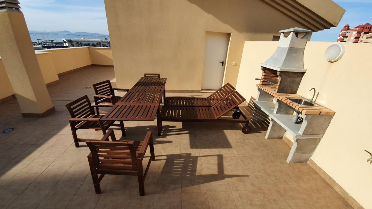 Apartamento Atico Dream Los Miradores Del Puerto La Manga del Mar Menor Dış mekan fotoğraf